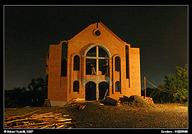 Korolevo - rozestavěný kostel