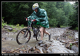 Cyklistika v Karpatech je někdy náročná