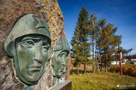 Pomník sovětským vojákům padlým během Velké vlastenecké války za 2. světové války (2017)