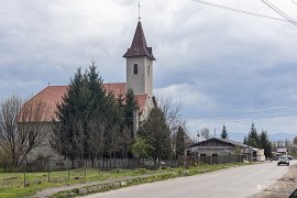 Katolický kostel svatého Imreho (Костел святого Імре) místní maďarské menšiny (2025)